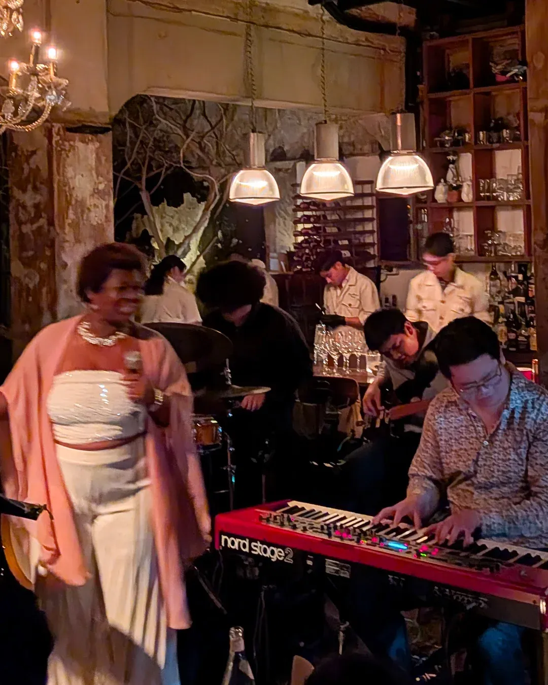 Buddha & Pals in BKK.  Tere... Soul Mama. The Jazz Rebel.